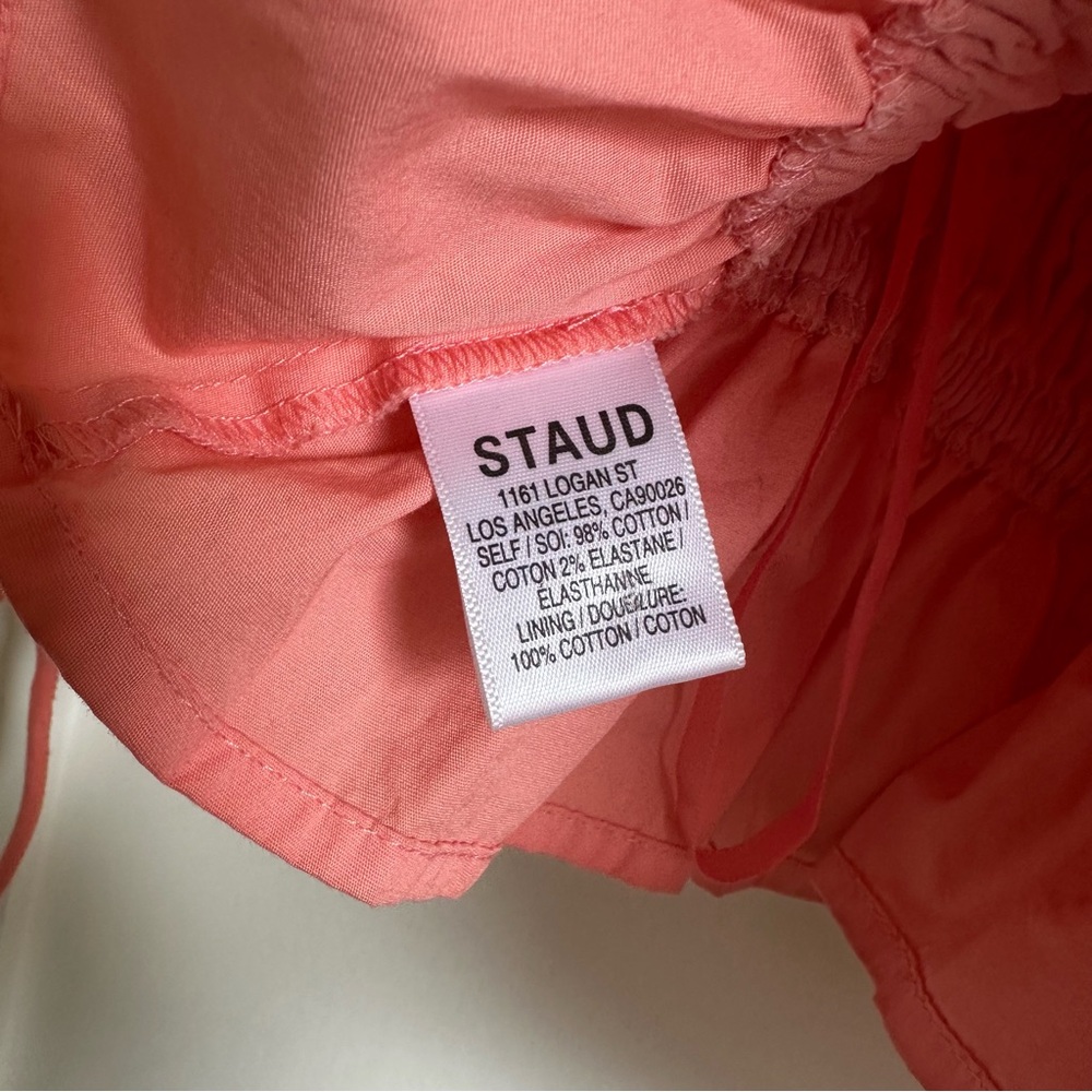 Staud Off-Shoulder Pink Top - Picture 10 of 12